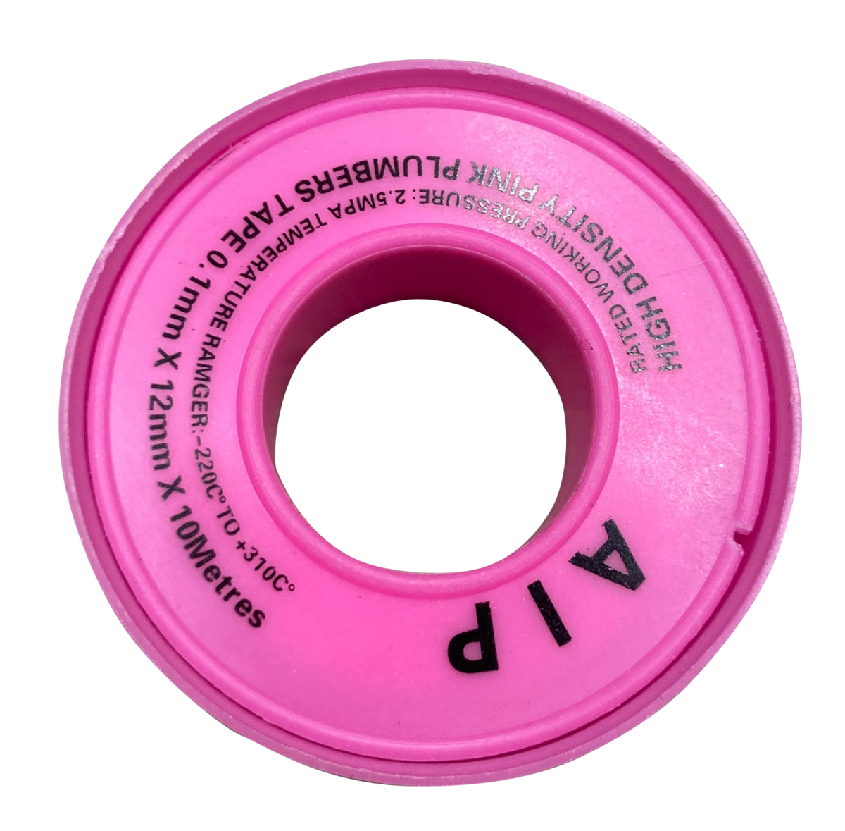 Thread Tape - Pink - 12mm x 10M - TTPP1210