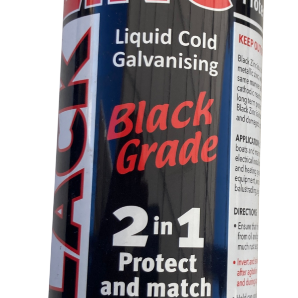 Paint - Black Zinc - 400gr Aerosol - W0103