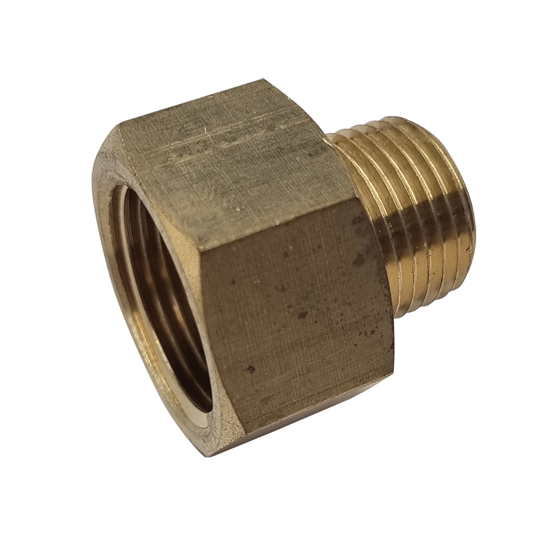 3/4 NPTF Female X 3/8 NPTF Male - Adaptor - Brass Standard Fitting - BP222126 3/4 NPTF Female X 3/8 NPTF Male - Adaptor - Brass Standard Fitting - BP222126