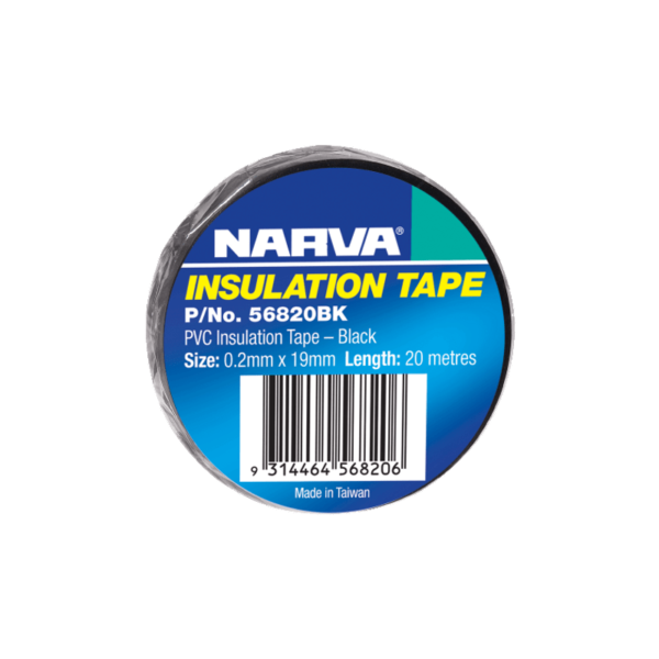 Tape - Insulation Black - 18mm x 20M  - TAPE2110