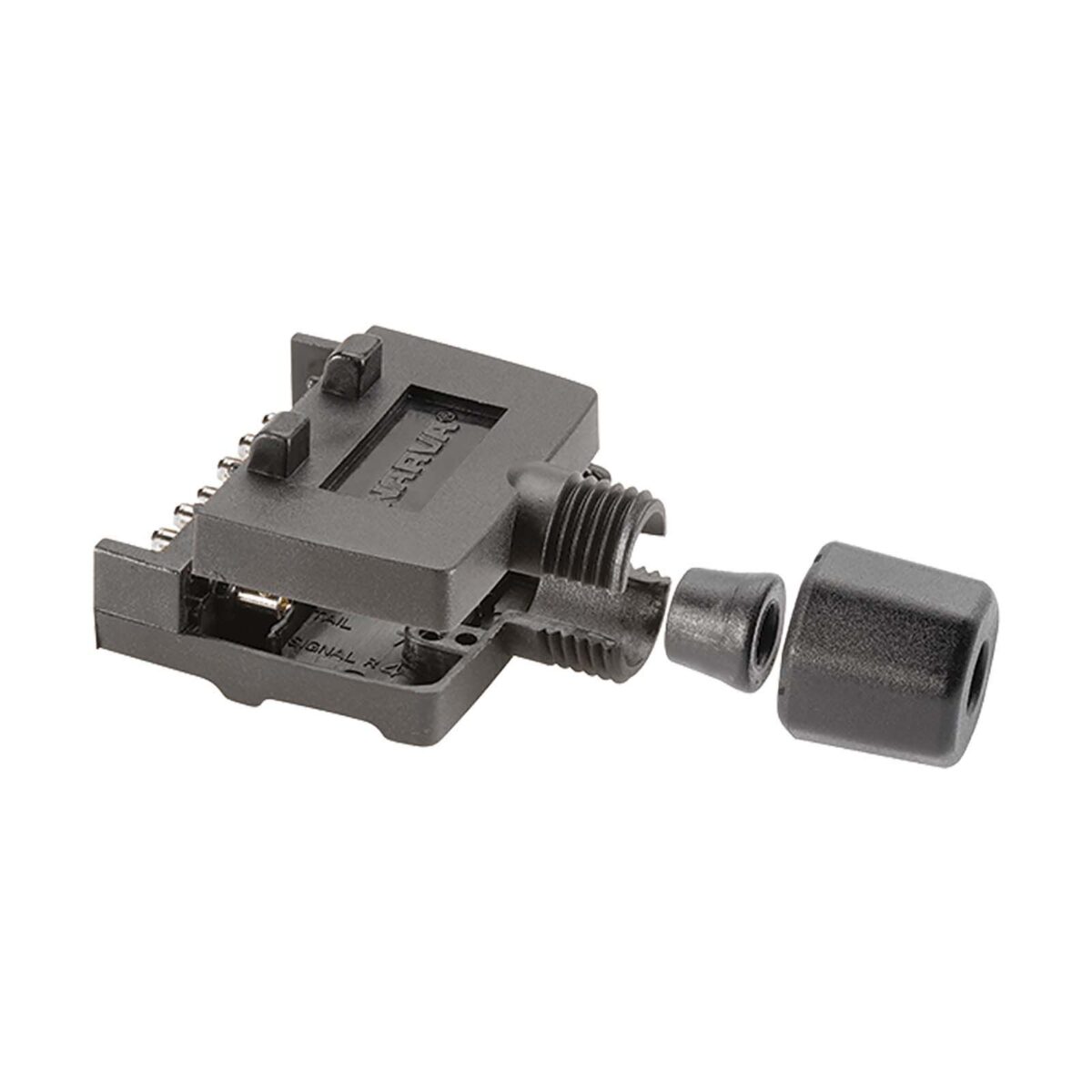 7 Pin Flat Plastic Trailer Plug - Trailer End - 82141BL
