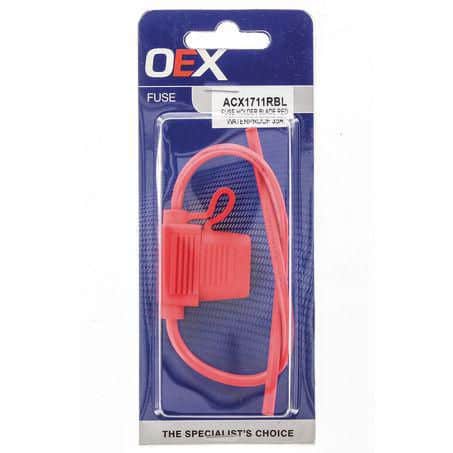 OEX Standard Blade In-line Fuse Holder - ACX1711RBL